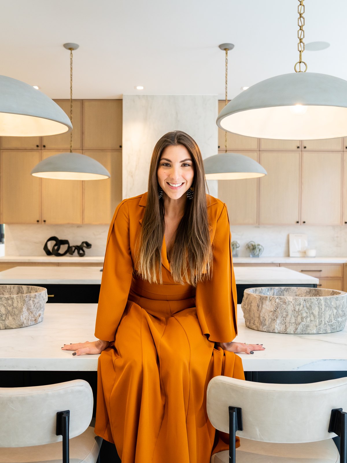 Karina Elias in a LUPA kitchen
